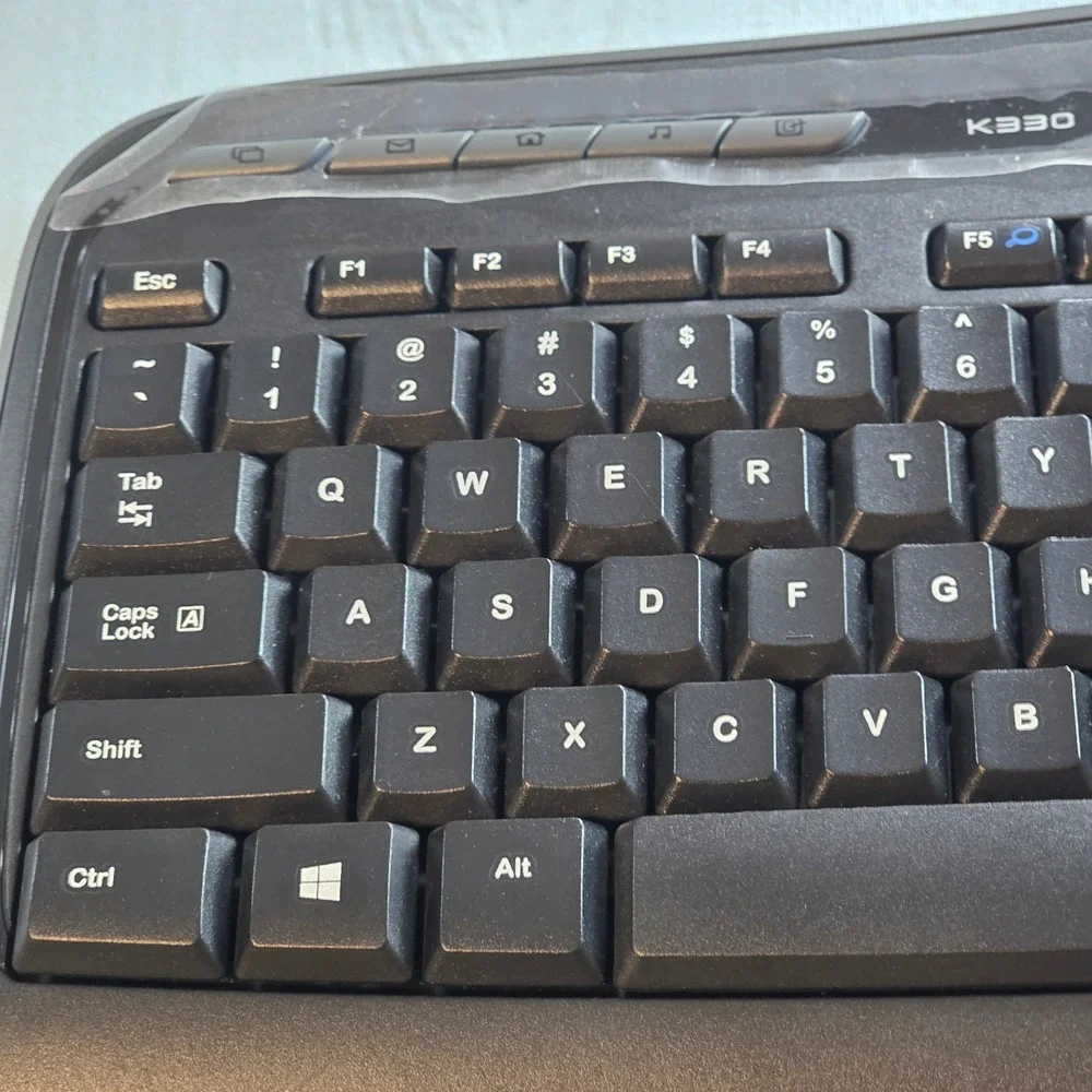 Logitech K330 Wireless Multimedia Keyboard Black Y-R0009 820-004987